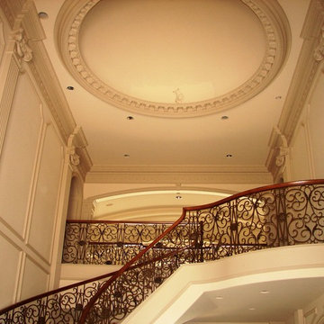 Entry Dome and plaster cornice