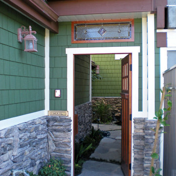 Entry Door and Patio