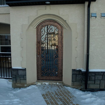 Entry doors for project in Canada