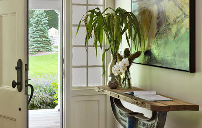 The Cure for Houzz Envy: Entryway Touches Anyone Can Do