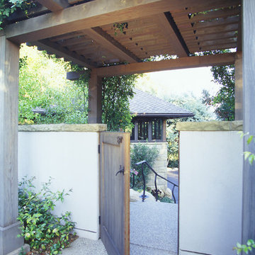 Entry Gate with Trellis