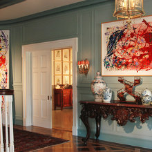 Entryway..gorgeous color