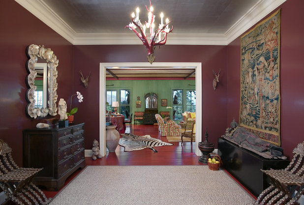 Eclectic Entry by Tom Meaney Architect, AIA