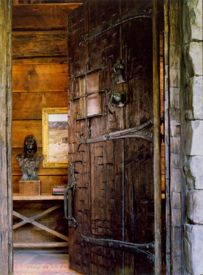 Rustic Entry by Peace Design