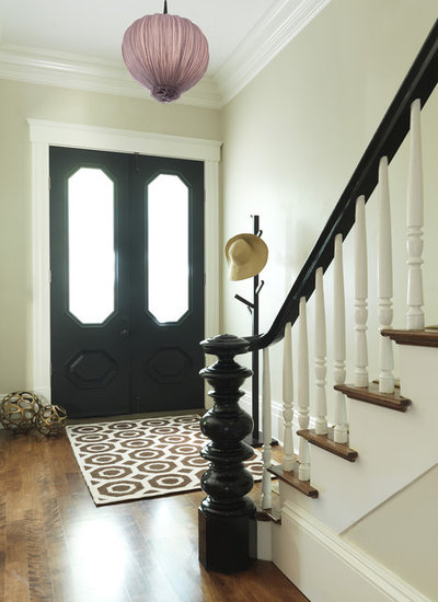 Traditional Entrance by Rachel Reider Interiors