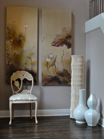 Asian Entry by Rebekkah Davies Interiors + Design