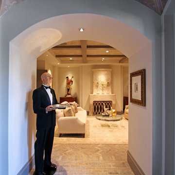 Entry to the Butler Bar by Design House