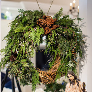 Entryway, Christmas Wreath