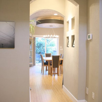 Entryway + Gallery Walkway with niches