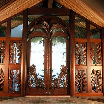 Entryway, Polynesian style