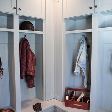 Equestrian Mudroom in Barrington Hills