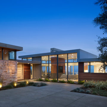 Exterior Entry At Night