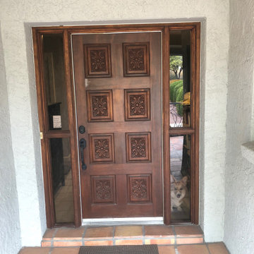 Exterior front door