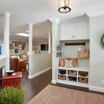 Family Centric Kitchen and Living Space