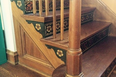 Example of a staircase design in Columbus