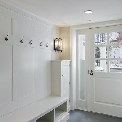 Elegant mudroom photo in Salt Lake City