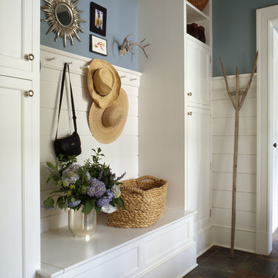 Example of a classic mudroom design in DC Metro