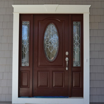 fiberglass front door