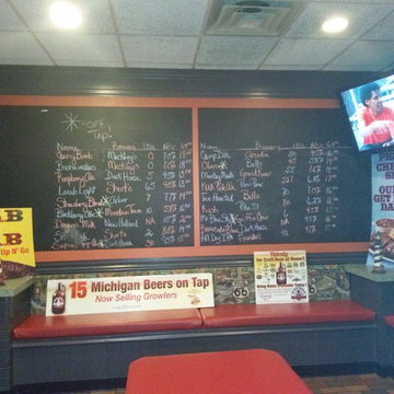 Finley's Beer Menu - before