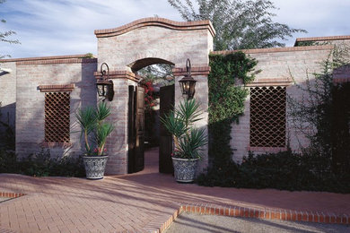 Inspiration for a southwestern entryway remodel in Phoenix