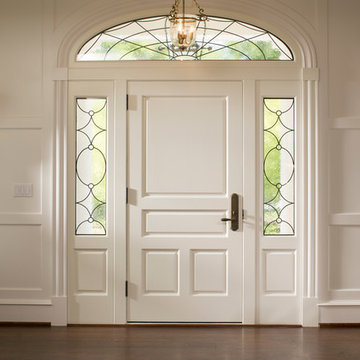 Formal entry of traditional Georgian-style
