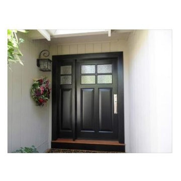 Four light Single entry door