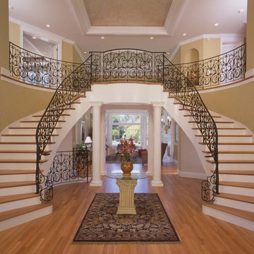 Foyer staircase