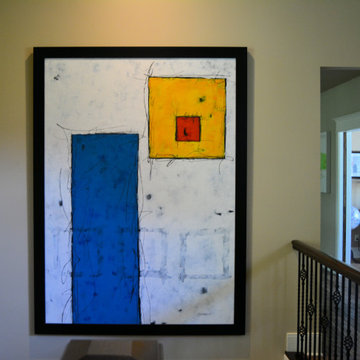 "Frame of Mind" commissioned abstract painting