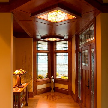 Frank Lloyd Wright prairie style home