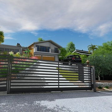 Front and Backyard Transformation | Street View
