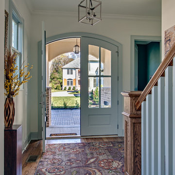 Front Door - Sherwin Williams Sea Salt Trim