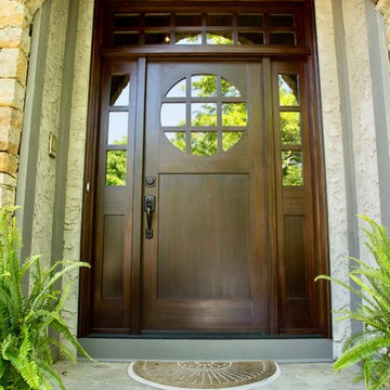 Front Entry Mahogany Door
