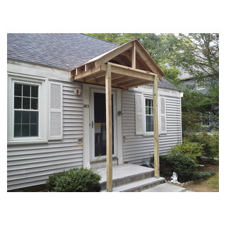 Front Entry Portico - Traditional - Entry - Boston - by TMK Remodeling ...