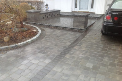 Front walkway and Driveway