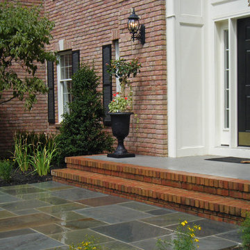 Front yard renovation in Somerset County, New Jersey