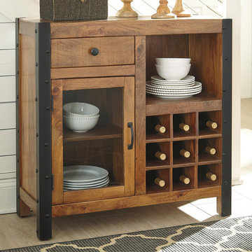 Gabriel Wine Cabinet - 36" | Foundry45 by Star Furniture