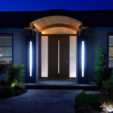 Modern Entry by square three architecture, inc