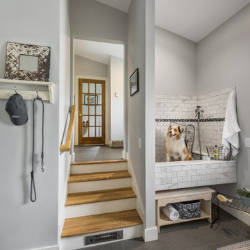Garage Addition and Dog Grooming Station