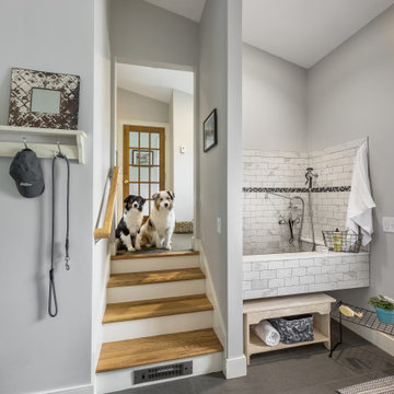 Garage Addition and Dog Grooming Station