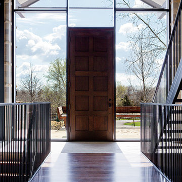 Glass Wall Entryway