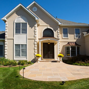 Grand Entrance and Outdoors with a Fresh Look in Great Falls VA