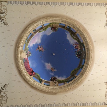 Grand entry hall dome and ceiling