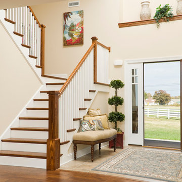 Greenwood Craftsman Model - Entry Foyer - Beracah Homes - Modular Home