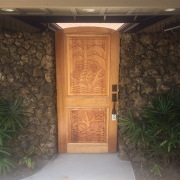 Hand Carved Wood Doors