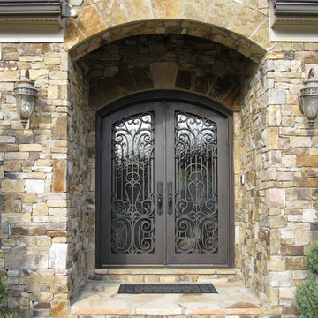 Hand Forged Wrought Iron Entry Systems