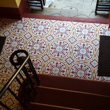 Handmade Cement Tile for Levi Residence