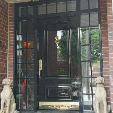 High Gloss Black Entry Door - Toronto