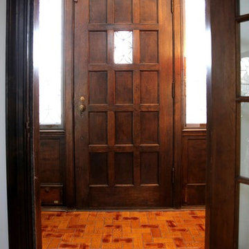 Historic Manor Entryway Tile Floor