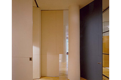 Example of a minimalist entryway design in Los Angeles