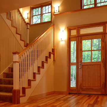 Home in the Woods - Foyer & stairs
